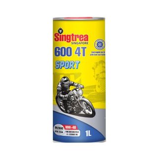 (New) Nhớt xe máy Singtrea 600 Sport 4T 10W40 Lon 1L giá sỉ