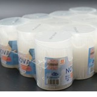 Lốc 12 hộp Tăm nhựa Nova hộp vát 500 que SPT-811