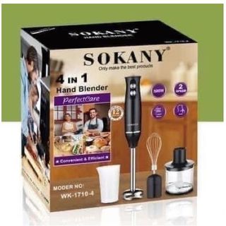 Bộ máy xay cầm tay Sokany 4in1 đa chức năng hàng chính hãng