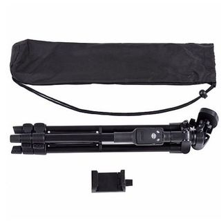 Chân đế/ Tripod điện thoại và máy ảnh Selfiecom TTX 6218 - Phụ kiện đỡ điện thoại, máy ảnh kèm remote và kẹp điện thoại