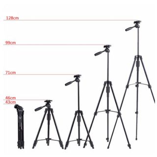 Chân đế/ Tripod điện thoại và máy ảnh Selfiecom TTX 6218 - Phụ kiện đỡ điện thoại, máy ảnh kèm remote và kẹp điện thoại