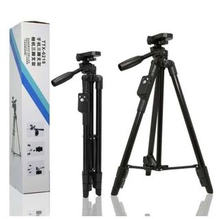 Chân đế/ Tripod điện thoại và máy ảnh Selfiecom TTX 6218 - Phụ kiện đỡ điện thoại, máy ảnh kèm remote và kẹp điện thoại