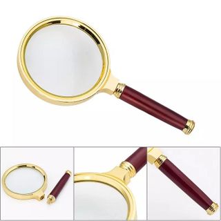 Kính Lúp Gỗ Size 80mm, kích thước: 153mm x 60mm x 10mm - SP000205