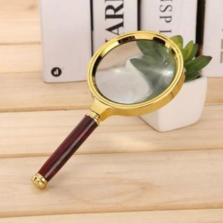 Kính Lúp Gỗ Size 80mm, kích thước: 153mm x 60mm x 10mm - SP000205