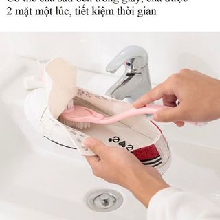 BÀN CHẢI CỌ GIÀY 2 ĐẦU