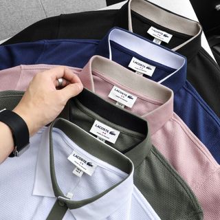Áo thun có cổ nam, áo polo nam cao cấp, chất vải xuất dư, mịn đẹp dày dặn. Sờ vải là thích. Logo thêu sắc nét - size từ 50kg - 85kg