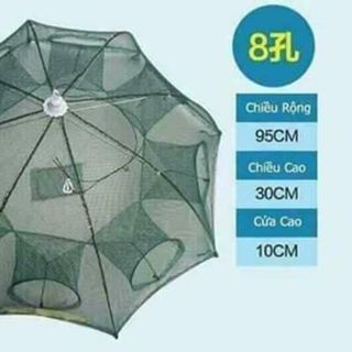 LƯỚI BẪY CÁ BÁT QUÁI 8 CỬA