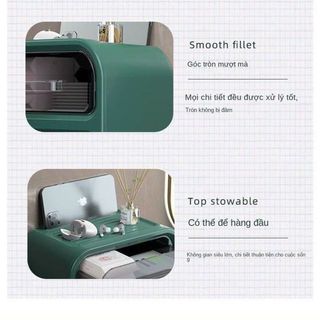Hộp đựng giấy vệ sinh 2 tầng cao cấp