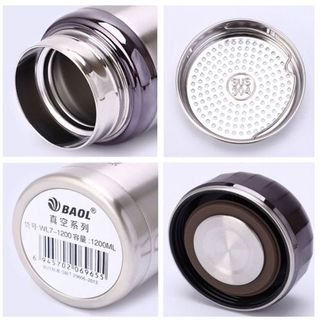 (Sale sập sàn ) Bình giữ nhiệt TW BaoL 800ml - 1000ml -1200ml - 1500ml cao cấp inox 304 3 lớp Cam kết giữ nhiệt đến 24h