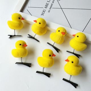 KẸP TÓC LÒ XO GÀ VỊT GẤU THỎ