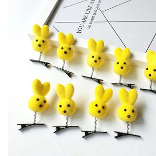 KẸP TÓC LÒ XO GÀ VỊT GẤU THỎ