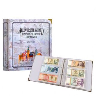Bìa Album tiền quốc tế, kích thước: 30,5cm x 31,5cm x 6cm - SP000848