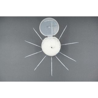 Lốc 12 hộp Tăm nhựa Nova hộp vát 500 que SPT-811