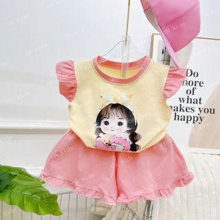 Bộ cô gái - bộ quần áo trẻ em giá sỉ