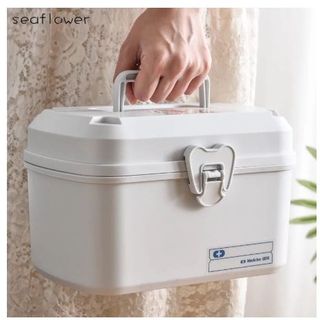 Hộp thuốc y tế 3/ 2 tầng tiện lợi