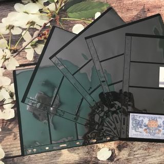 Phơi 4 ngăn đen, kích thước: 215mm x 280mm - P000008