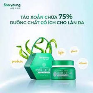 Kem body lục tảo dưỡng trắng da SOO YOUNG 250g