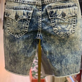Quần Short Jean Tru3 R3ligion Túi Nắp