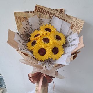Bó hoa hướng dương 7 bông