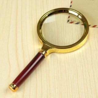 Kính Lúp Gỗ Size 60mm, kích thước: 153mm x 60mm x 10mm - SP000204