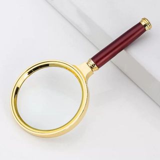 Kính Lúp Gỗ Size 60mm, kích thước: 153mm x 60mm x 10mm - SP000204