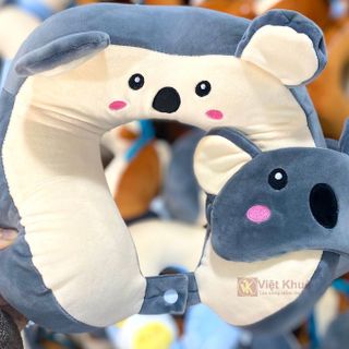 Gối chữ U kèm bịt mắt siêu dễ thương giá sỉ