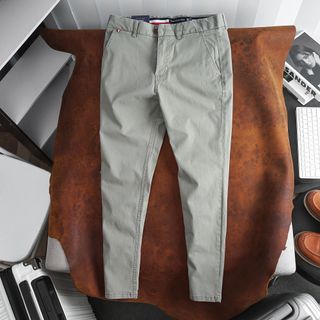 Quần dài nam, kaki dài nam cao cấp, chất vải 98% cotton dày dặn đanh mịn 2% sợi Spandex co giãn thoải mái ạ , wash xử lý làm mướt vải - size từ 55kg - 85kg