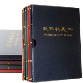 Album tiền giấy 20 phơi 3 ngăn trong, kích thước: 29.3cm x 23cm - AB000001