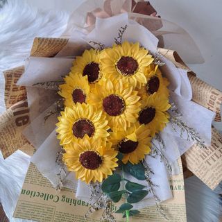 Bó hoa hướng dương 9 bông