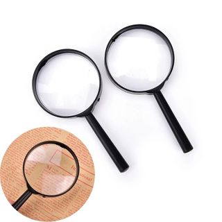 Kính lúp nhựa, kích thước: 15cm x 6.3cm - SP000203