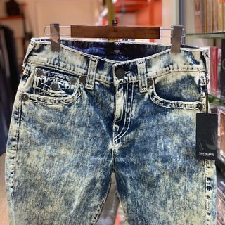 Quần Short Jean Tru3 R3ligion Túi Nắp