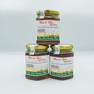 Đặc sản Quảng Ngãi - Mạch nha nếp Kim Hồng
