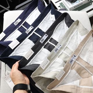 Quần short kaki nam cao cấp vải co giãn, nhiều màu