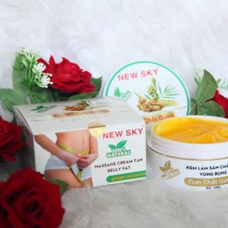 Kem massage giảm béo vùng bụng tinh chất gừng New Sky - Belly Fat Ginger Essence Massage Gel Hani Peni giá sỉ