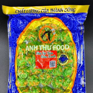 Bỏ sỉ chả cá tẩm cốm xanh