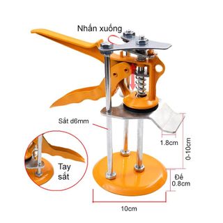 Kích nâng gạch ốp lát loại 1 - Con nâng gạch 3 trụ - Con đội kê gạch men