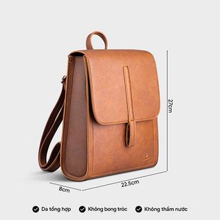 Balo da nữ nắp gập phối ngăn Yuumy Seasand YBA71 nhiều màu