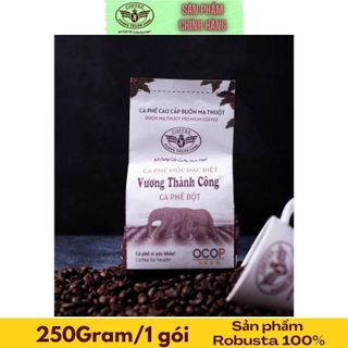 cà phê quy trình hữu cơ ocop4sao (250Gram) cà phê thơm ngon, hậu ngọt nguyên chất 100% chế biến honey giá sỉ