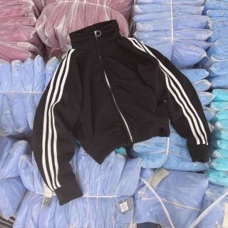Áo khoác nỉ nam nữ form rộng ba sọc tay phong cách ulzzang unisex cổ trụ trơn giá sỉ - giá bán buôn