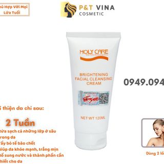 [Chính Hãng] Sữa Rửa Mặt Holy Care Sáng Da 120ML