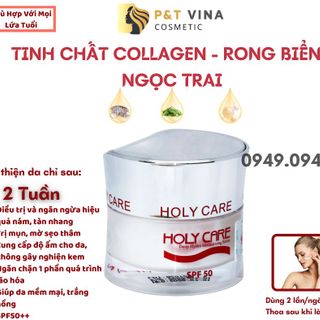 [Chính Hãng] Kem Trắng Da Ngọc Trai, Collagen, Rong Biền Holy Care 20G