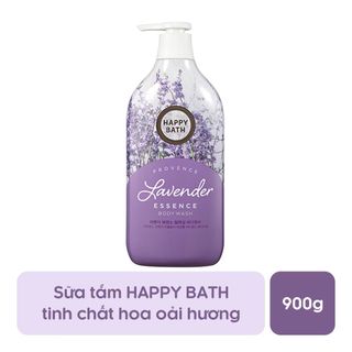Sữa Tắm Happy Bath Lavender Essence Relaxing Body Wash 900g