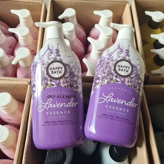 Sữa Tắm Happy Bath Lavender Essence Relaxing Body Wash 900g