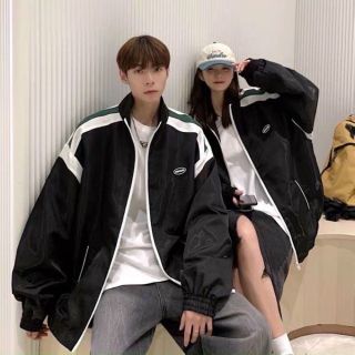 Áo khoác nam unisex cổ đứng vải dù 2 lớp phối màu độc lạ. giá sỉ - giá bán buôn
