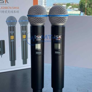 Micro ISK SM58 Không Dây, Phiên Bản 2 Micro