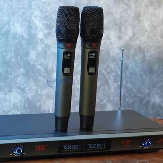 Micro Không Dây JBL MX6 Bắt Sóng Xa, Chống Hú Tốt