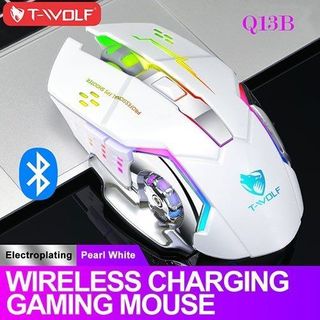 MOUSE KO DÂY T-WOLF Q13B  Bluetooth + Wireless 2.4Ghz