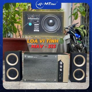 Loa Vi Tính Lohao MAV 313 Cao Cấp - Hệ Thống Loa Có Đèn Led Thời Thượng, Công Suất 100W