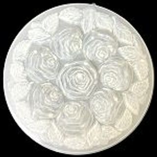 Khuôn 8 hoa hồng kèm lá hình tròn size 30 cm - Khuôn rau câu sinh nhật, cưới hỏi – Mã số 1943