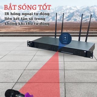 Micro Karaoke Không Dây MTMax UGX79PRO – Kèm 2 Micro Không Dây Hiện Đại